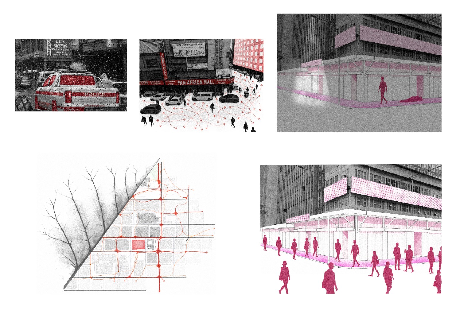 JEPPE, A CHAOTIC HOME. Original Common Ground architectural sheet.