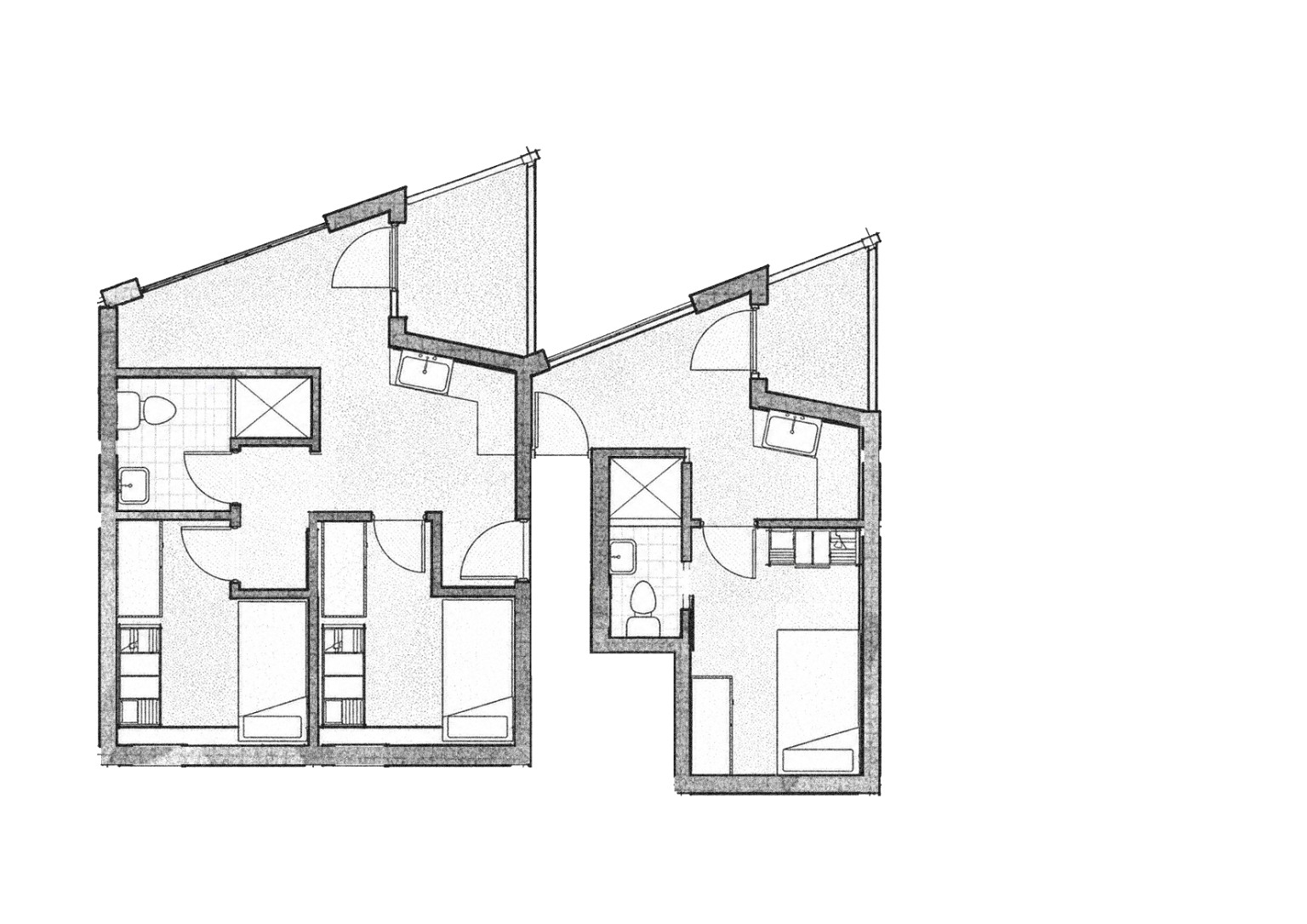 Typical unit floor plan version 1